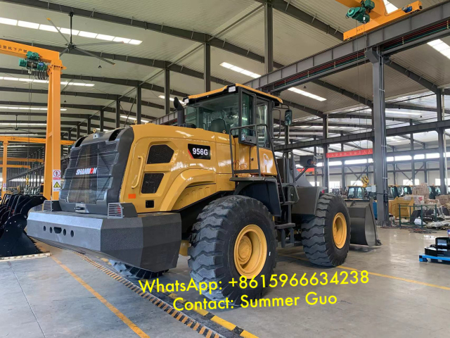 China SDLG 5 ton wheel loader front loader with Cummins engine for sale