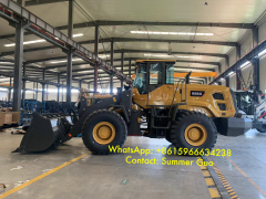 China SDLG 5 ton wheel loader front loader with Cummins engine for sale