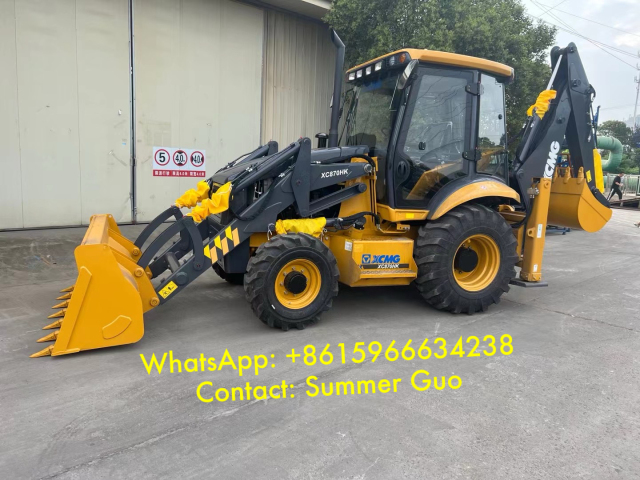 China XCMG brand TLB 4WD Backhoe Loaders for sale