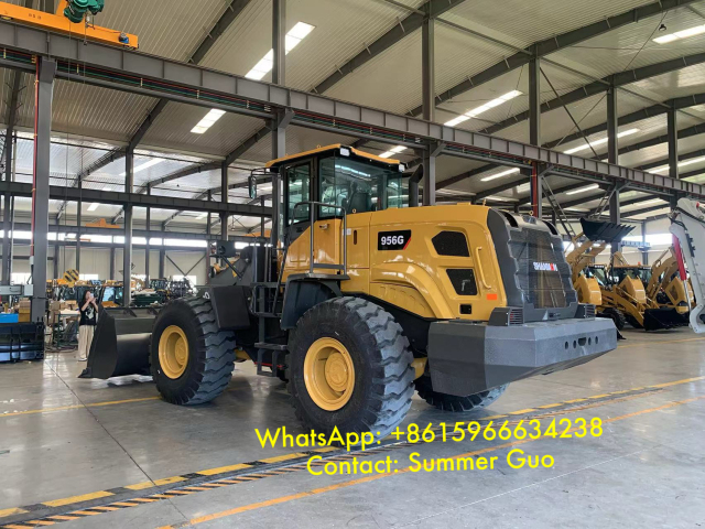 China SDLG 5 ton wheel loader front loader with Cummins engine for sale