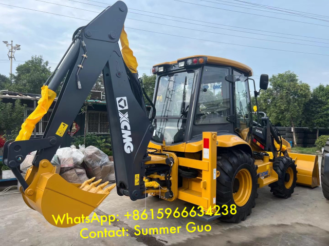 China XCMG brand TLB 4WD Backhoe Loaders for sale