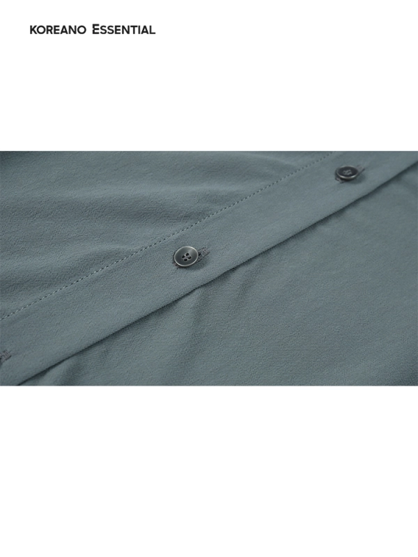 H-Shape Business Shirt in Bean Grey