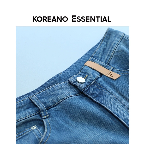 Big Straight Jeans Ice Blue