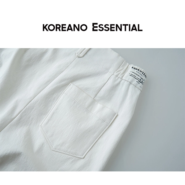 Yuhua White Casual Suit Shorts