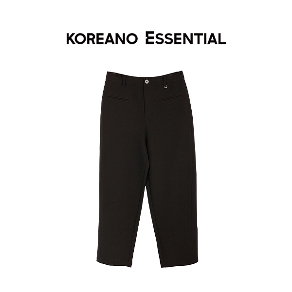 Classic Elegant Black Business Straight Leg Pants