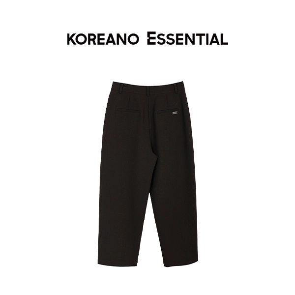 Classic Elegant Black Business Straight Leg Pants