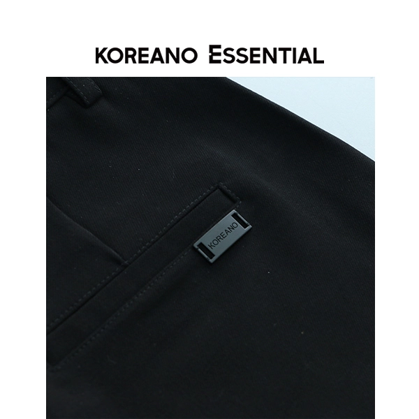 Classic Elegant Black Business Straight Leg Pants