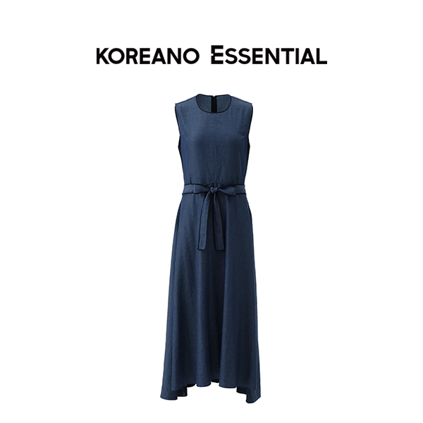 Denim Blue Waisted Dress
