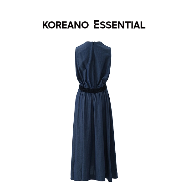 Denim Blue Waisted Dress