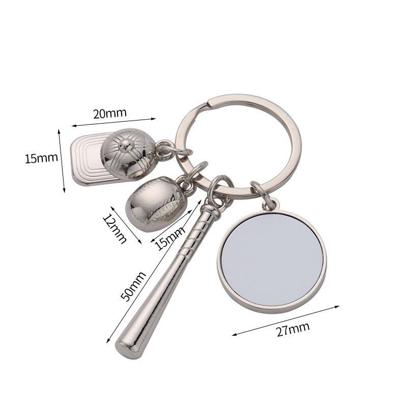 Zella Sublimation keychain