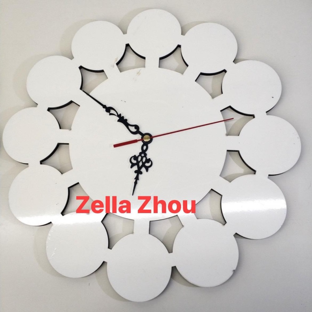 Zella Sublimation MDF Blank Wall Clock