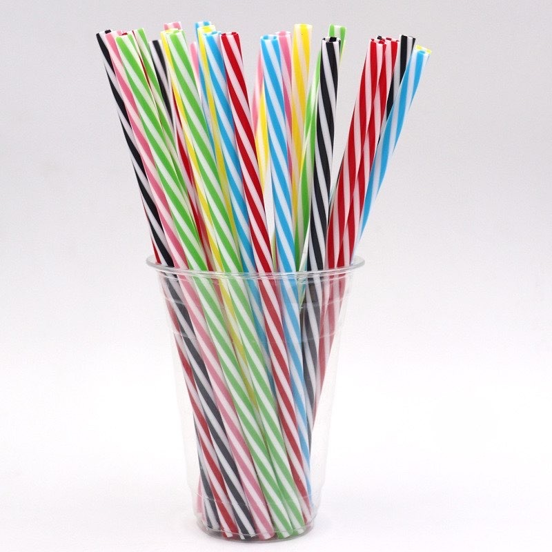 Zella 20oz plastic straws random mix
