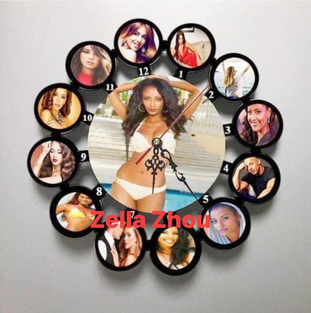 Zella Sublimation MDF Blank Wall Clock