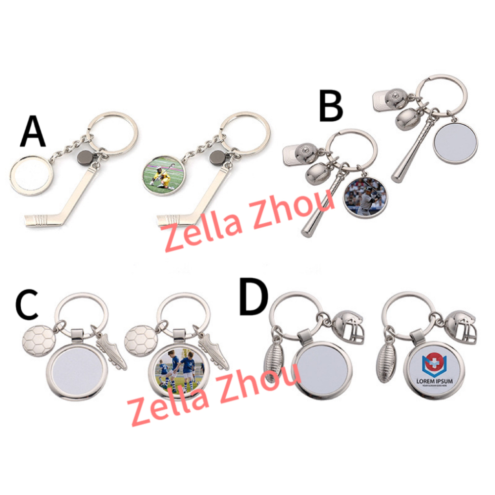 Zella Sublimation keychain