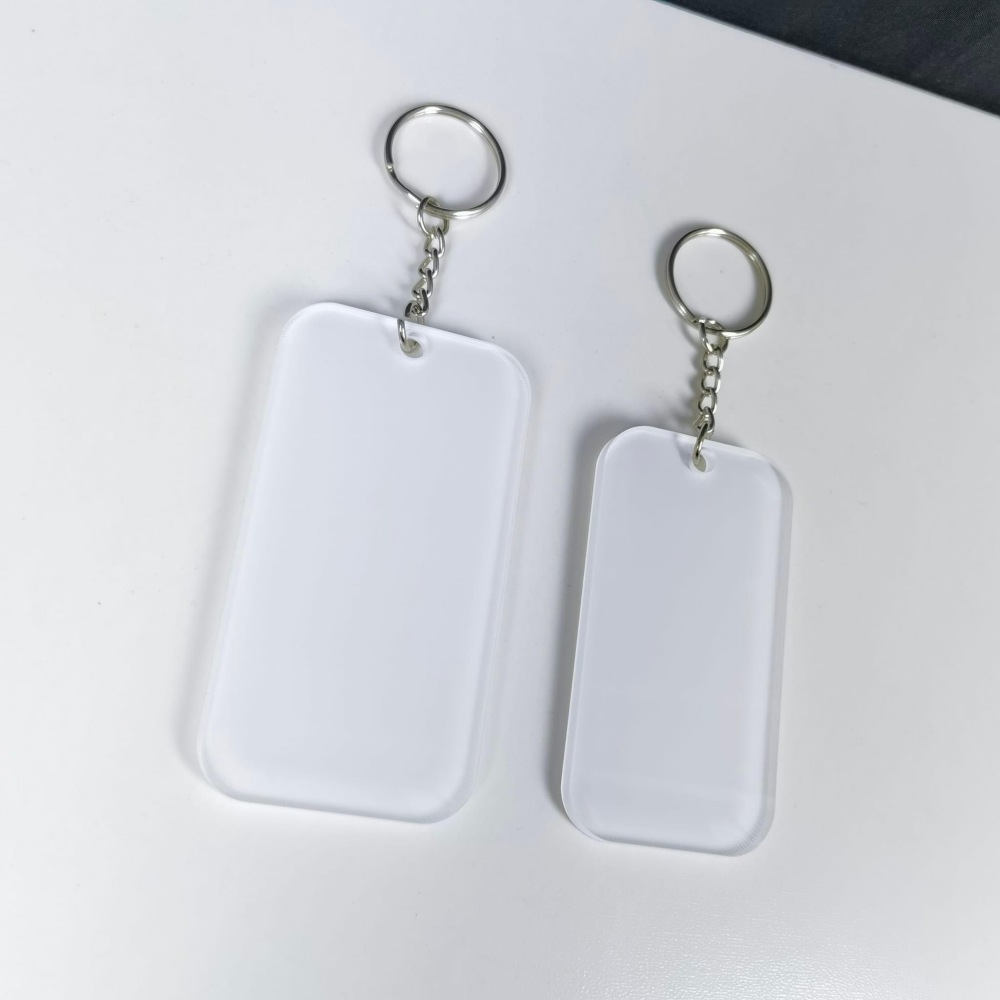 Zella Sublimation Acrylic keychain