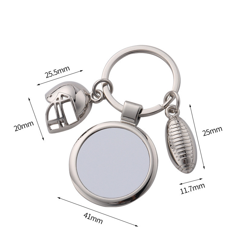 Zella Sublimation keychain