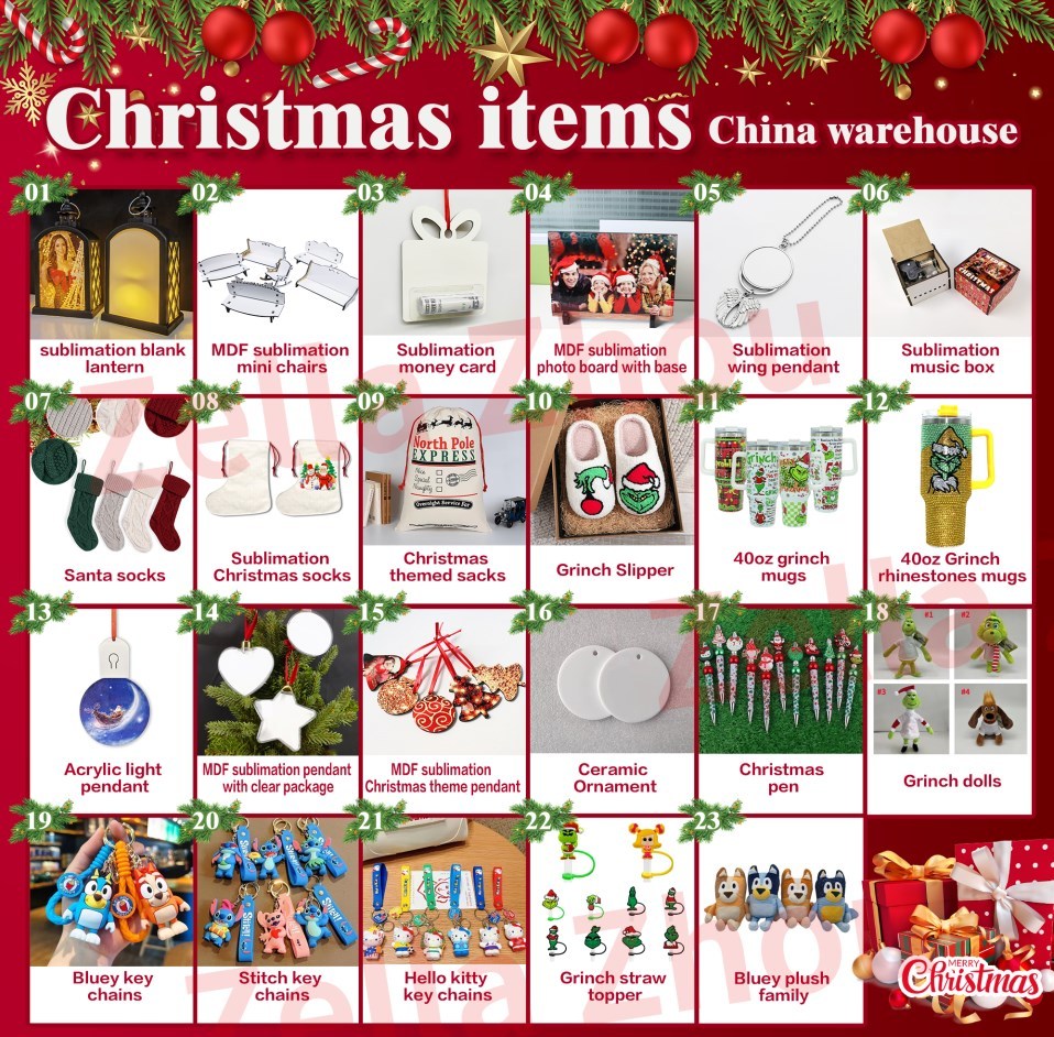 Zella 2024 Christmas Items