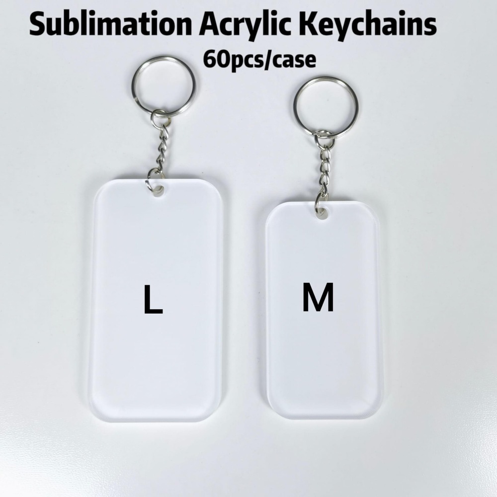 Zella Sublimation Acrylic keychain