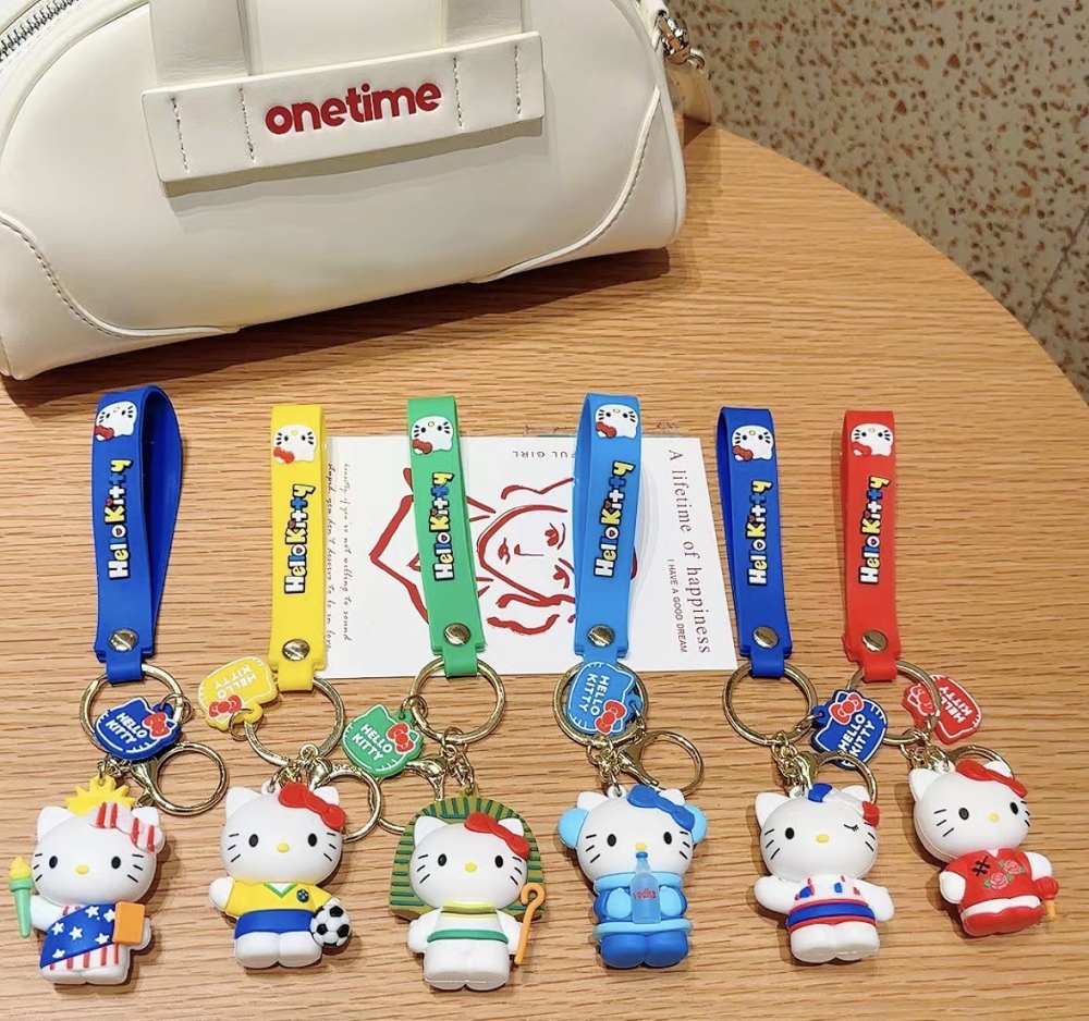 Zella cartoon keychains