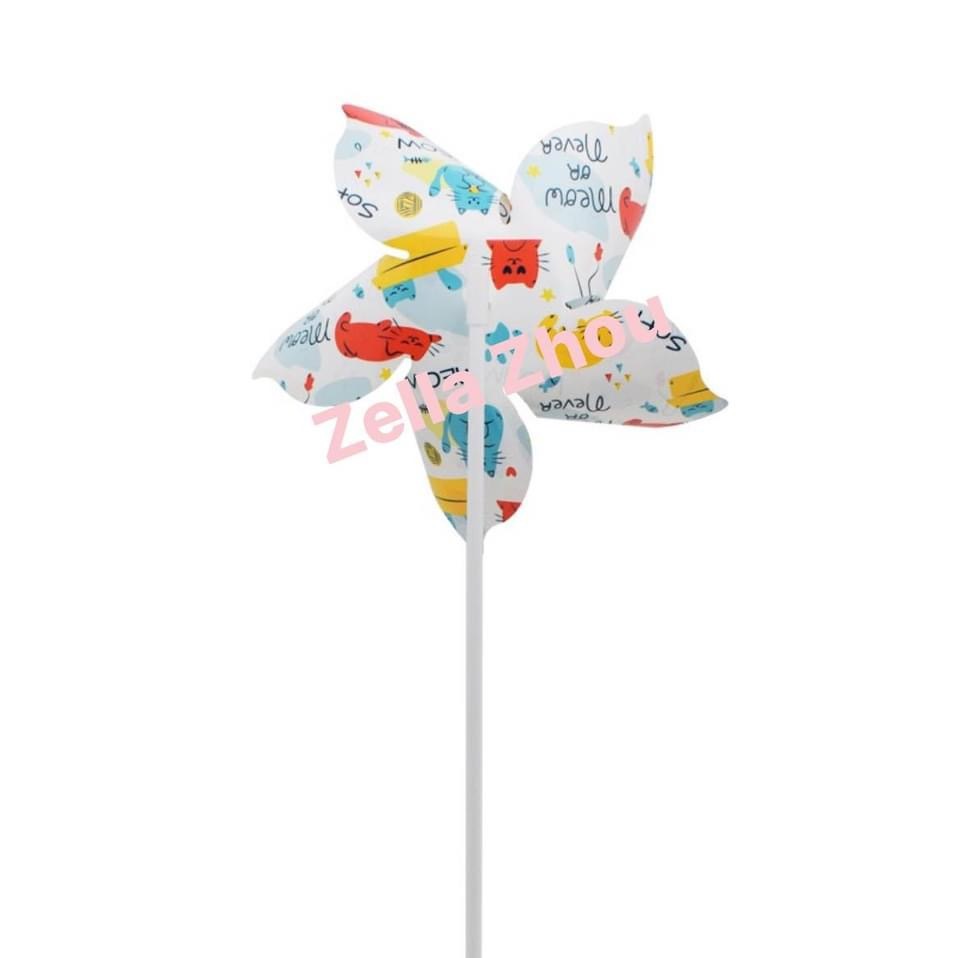 Zella PET plastic sublimation toy windmill