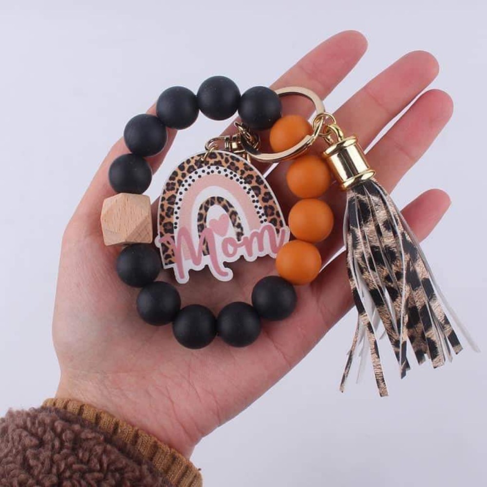 Zella 2024 Monther's Day Unique Gift Wooden Bead Bracelet