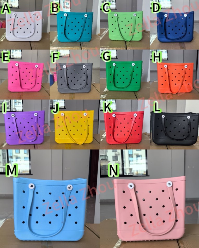 Zella Rubber Shoulder Tote Beach Bag Large Or Middle EVA  Bag