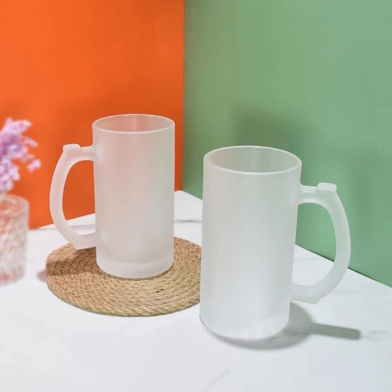 Zella USA Warehouse 16oz Frosted Beer Glass Mugs