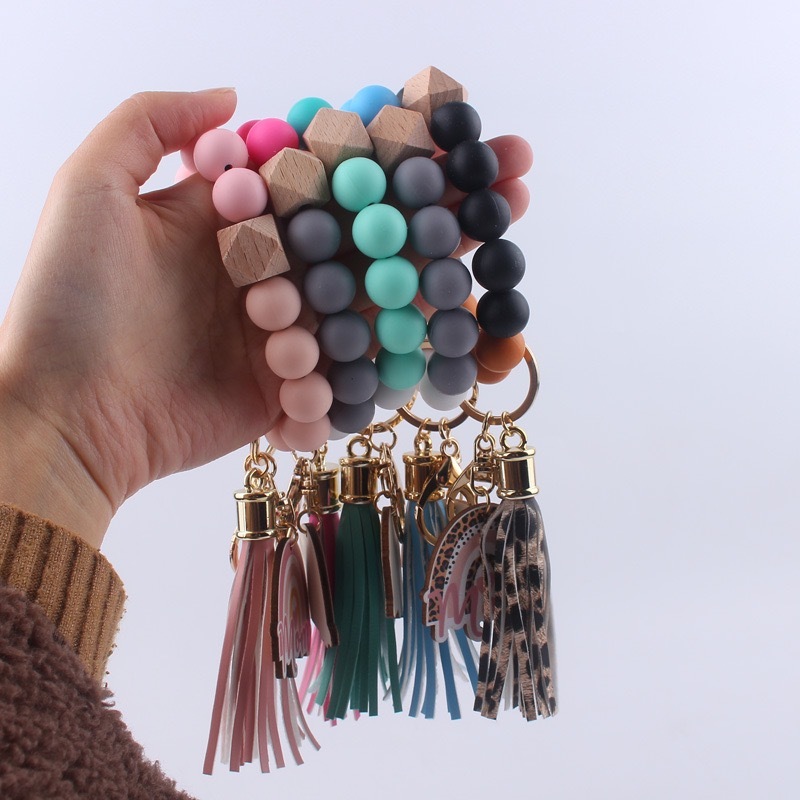 Zella 2024 Monther's Day Unique Gift Wooden Bead Bracelet