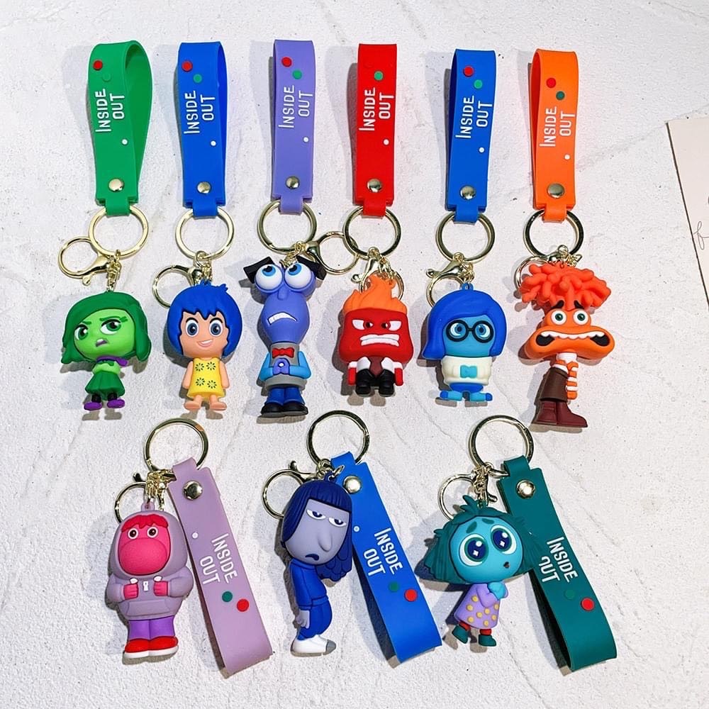 Zella cartoon keychains