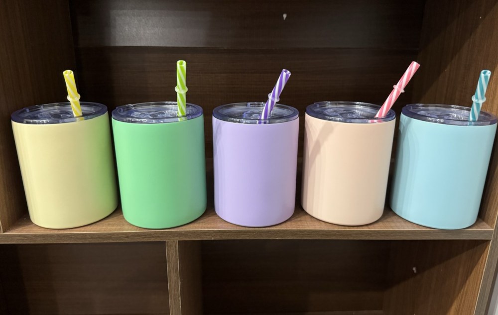 Zella 10oz Sublimation Tumbler Blanks Multi Macaron Colors Matte USA Warehouse RTS