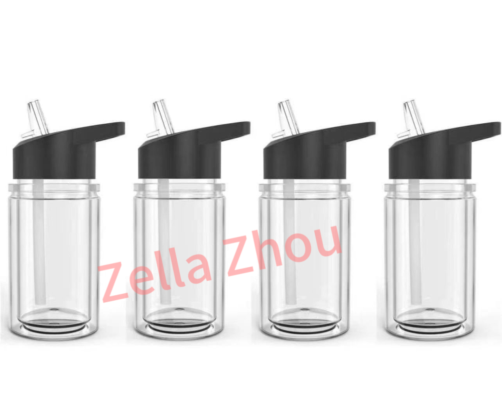 Zella 10oz kids show globe double wall acrylic cups