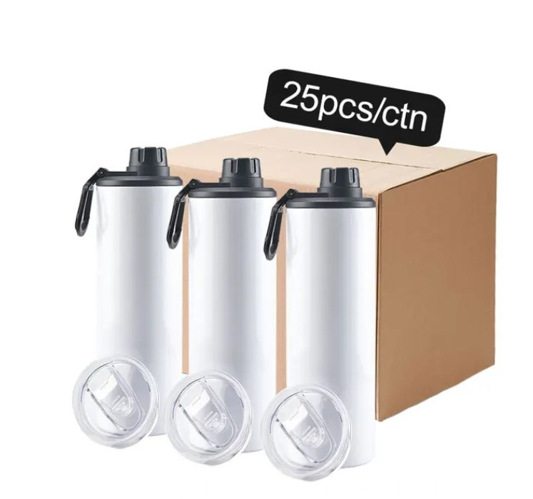Zella 20oz Sublimation Tumblers Handle Dual Lids USA Warehouse RTS