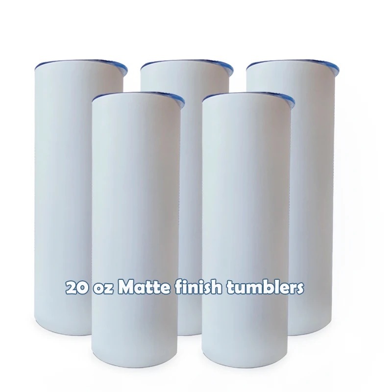 Zella 20OZ matte straight tumbler USA stocked