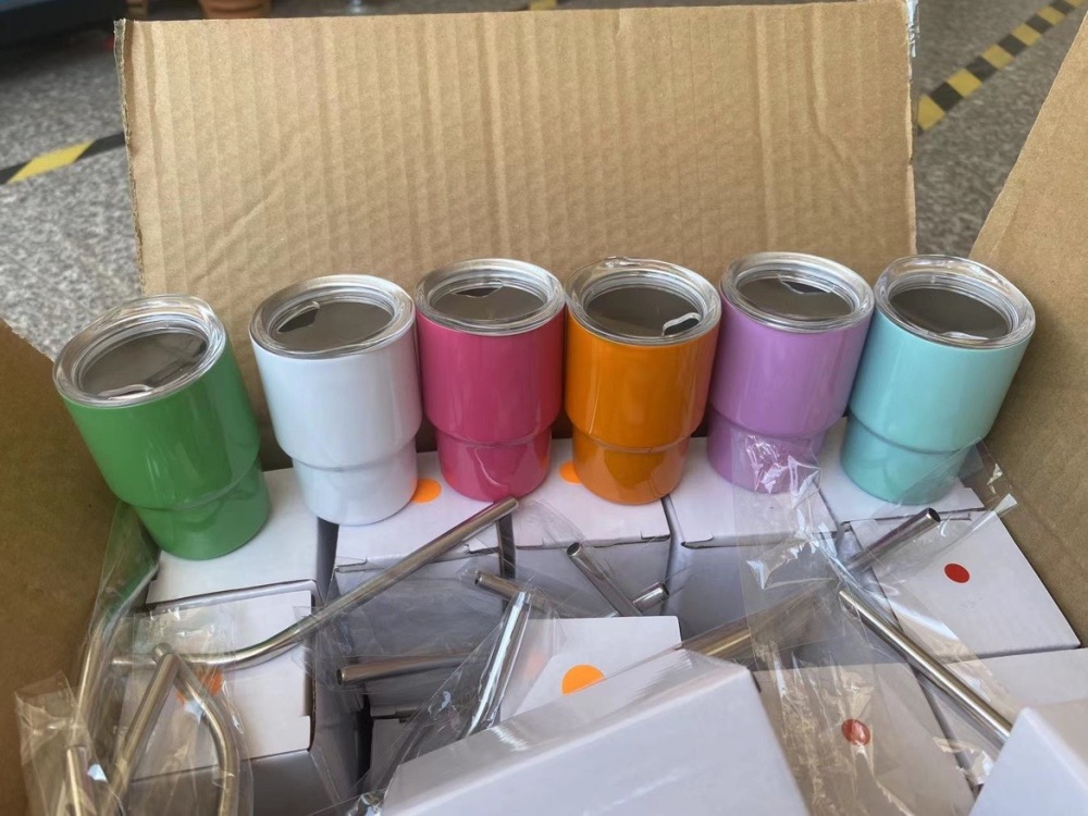 Zella 3oz Sublimation Stainless Steel Cups Shot Cups USA Warehouse RTS