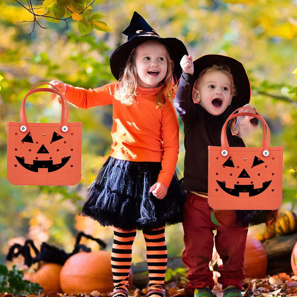 Zella Zella Pumpkin Halloween Eva beach bag