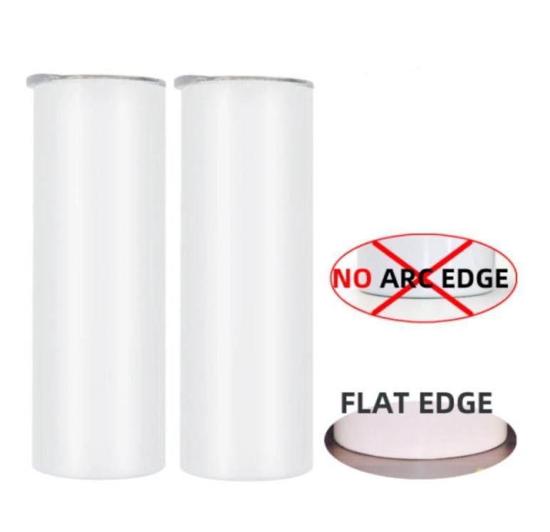Zella 20OZ flat edge sublimation tumbler US stocked