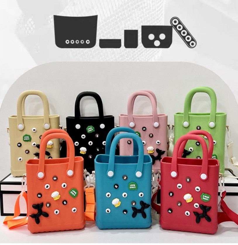 Zella Beach Bag EVA Handle Bag Mixed Colors