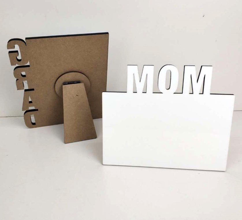 Zella 2024 Mother or Father MDF Photo Frame Sublimation