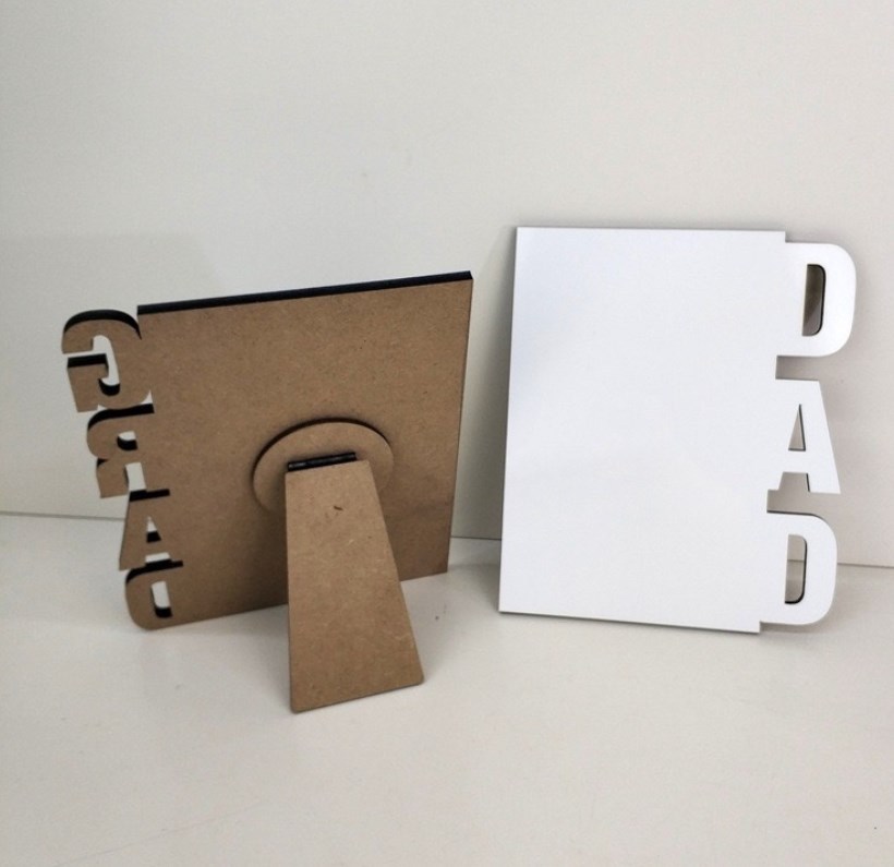 Zella 2024 Mother or Father MDF Photo Frame Sublimation