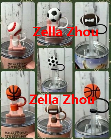 Zella Straw Toppers Mixed