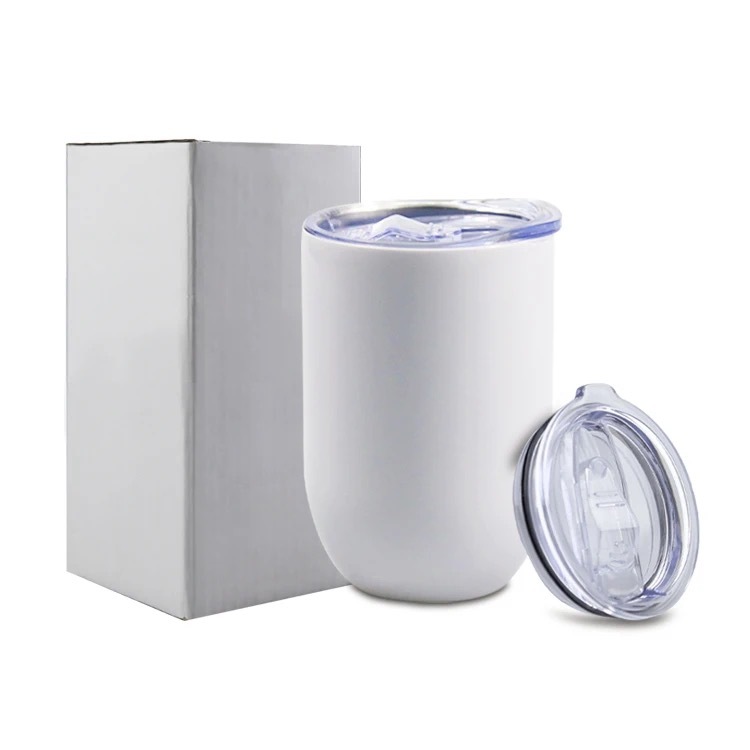 Zella 12oz Sublimation Straight Sublimation Wine Tumblers Cups