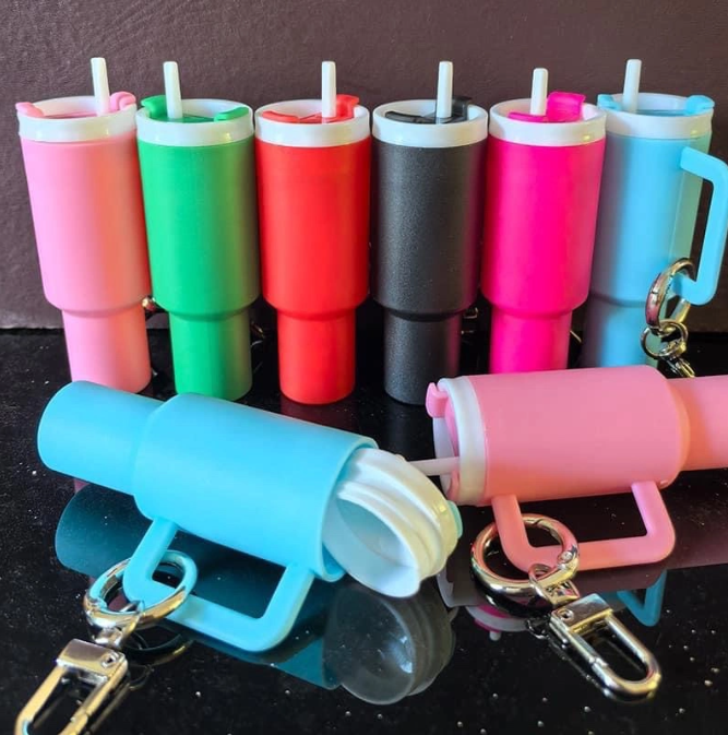 Zella Tumbler keychain mixed types