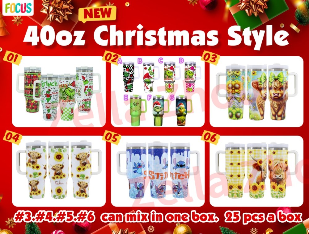 Zella 40oz Grinch Stainless Steel Tumbler with Handle