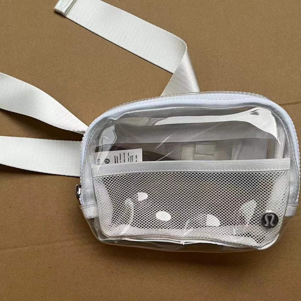 Zella lulu transparent bags mix colors