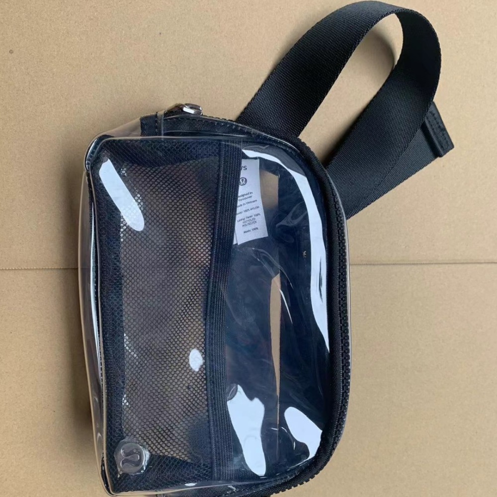 Zella lulu transparent bags mix colors
