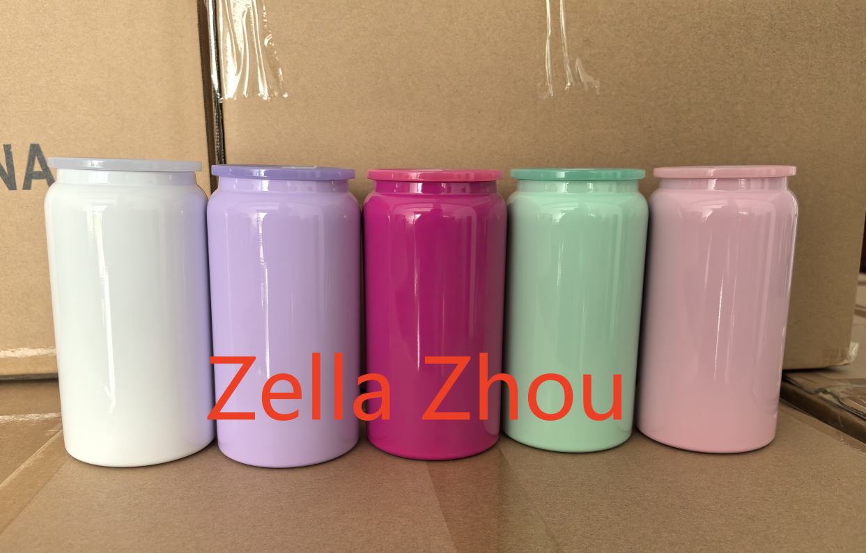 Zella 16oz stainless steel cup for sublimation mix colors