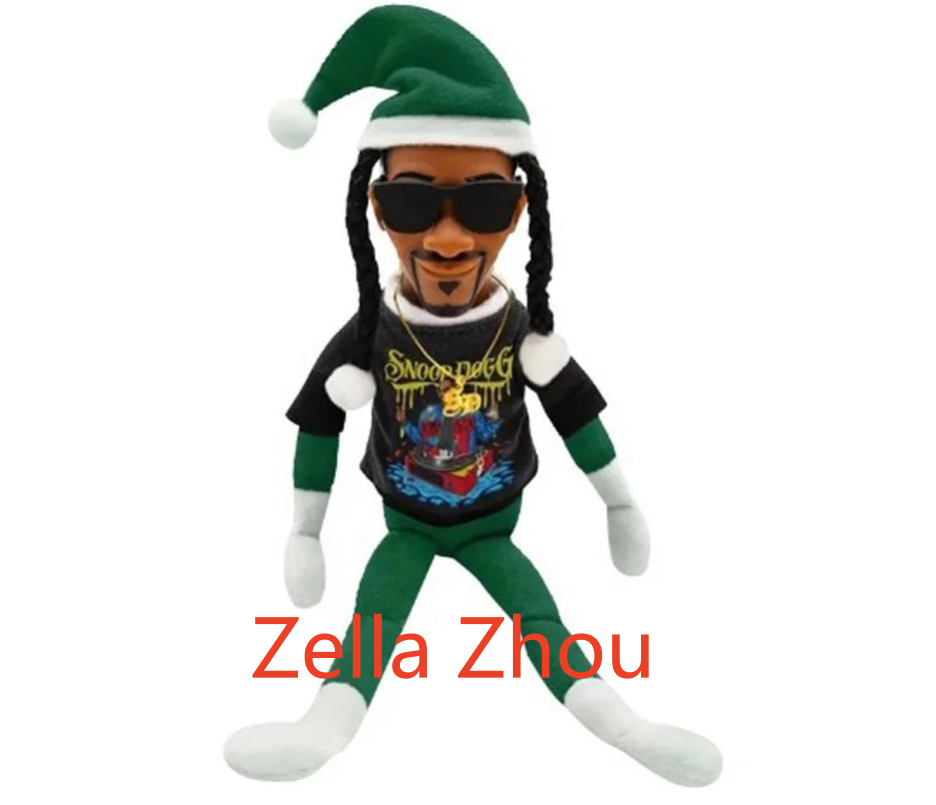 Zella New Wholesale snoopo on a stoop Christmass Elf Doll