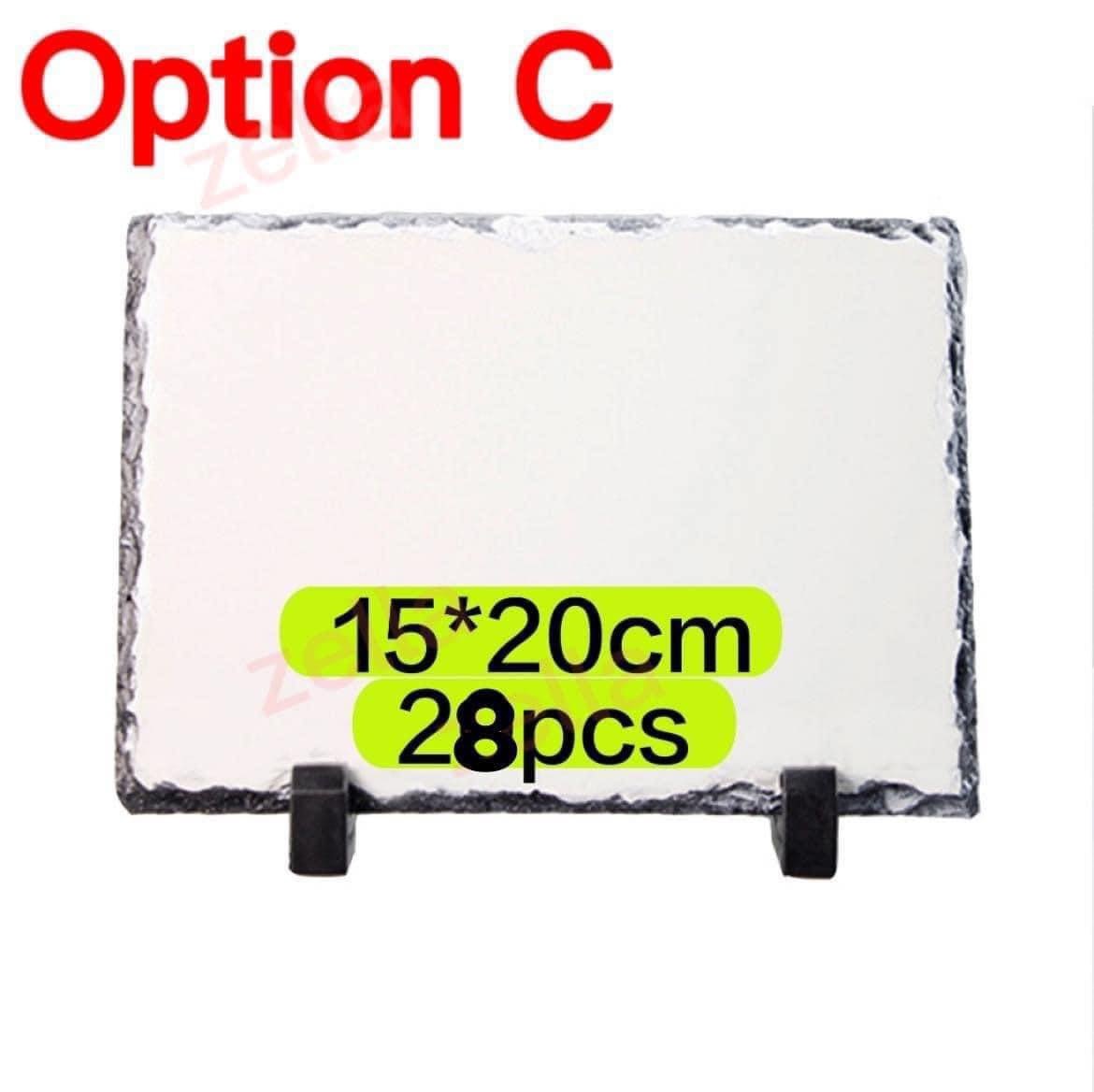 Zella Blank Rock Slate for sublimation