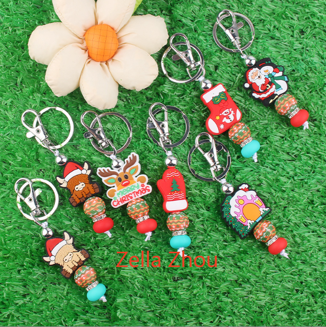 Zella Christmas mix styles keychains