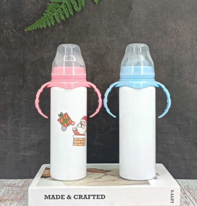 Zella 8oz Kids Double Wall Stainless Steel Water Bottles